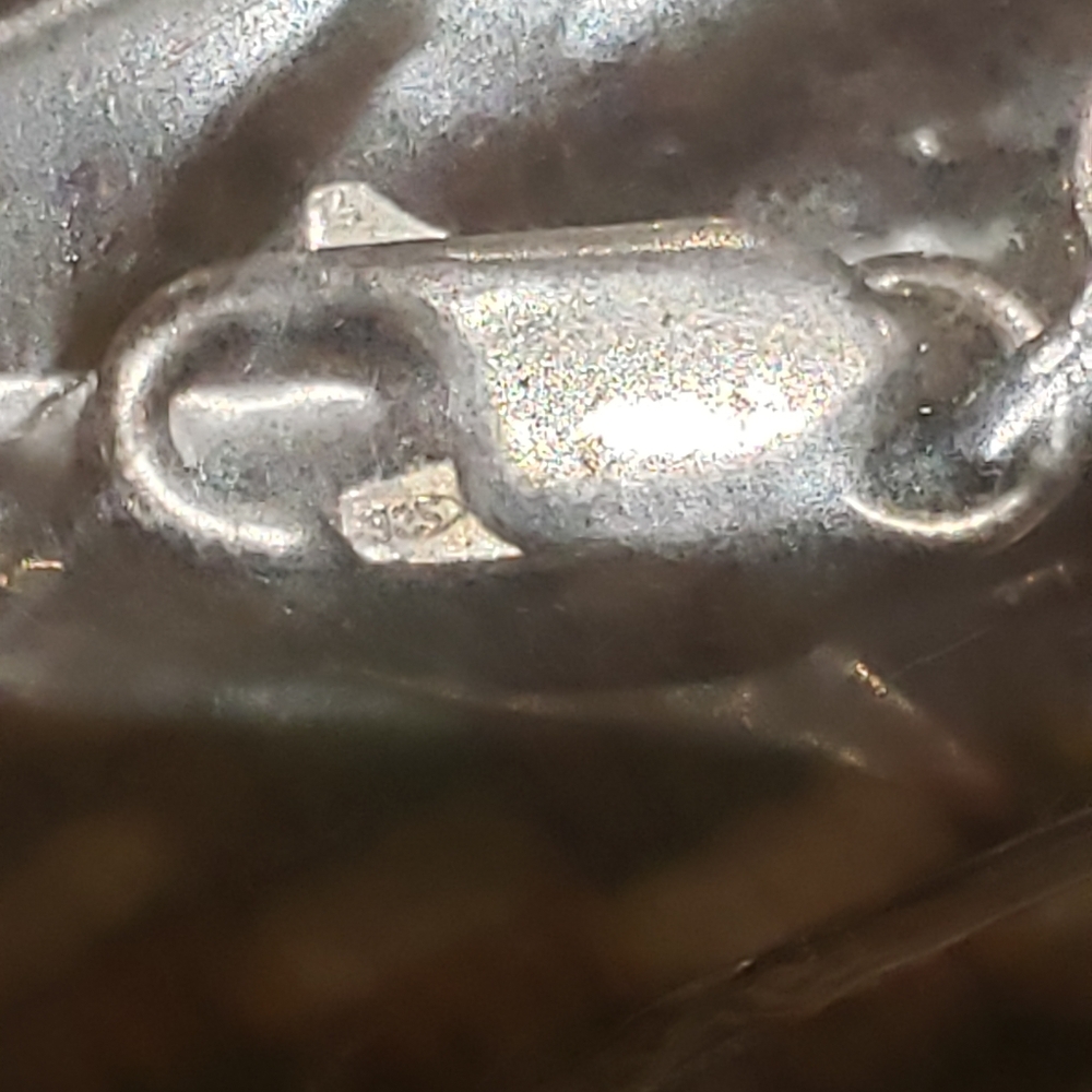 925 Silver Peruvian Leaf Bracelet - image 4